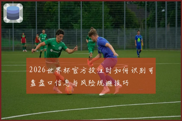 2026世界杯官方投注时如何识别可靠盘口信息与风险规避技巧